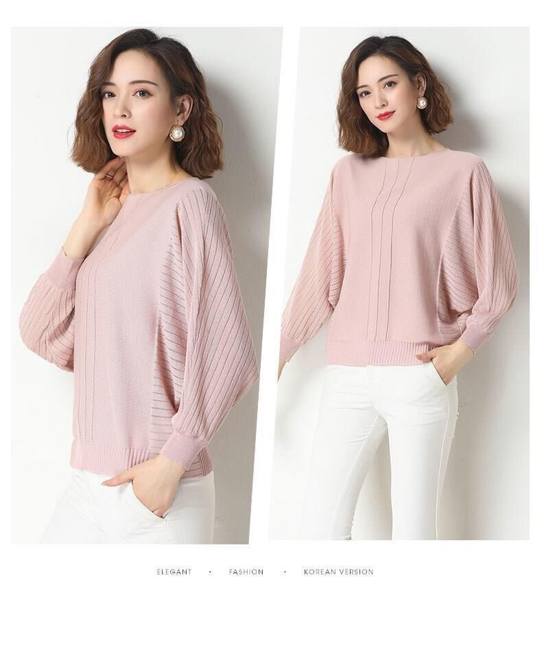 Áo len cánh dơi thiết kế ly ngực nữ tính