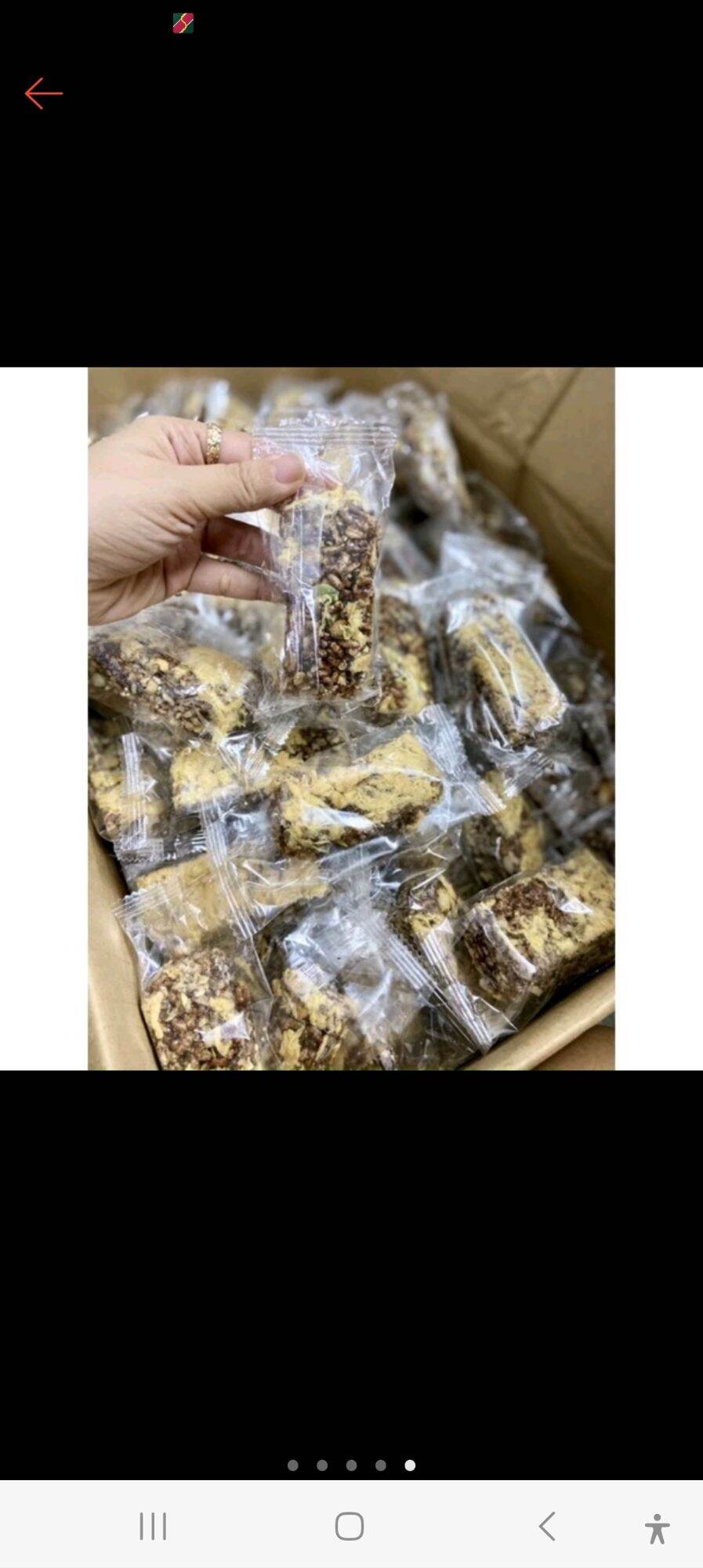 Thanh gạo lức chà bông mix hạt 1kg