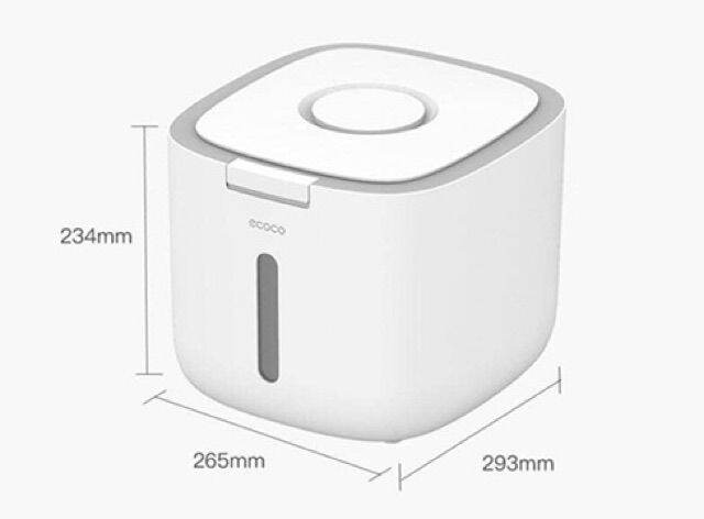 Thùng đựng gạo ecoco 10kg cao cấp