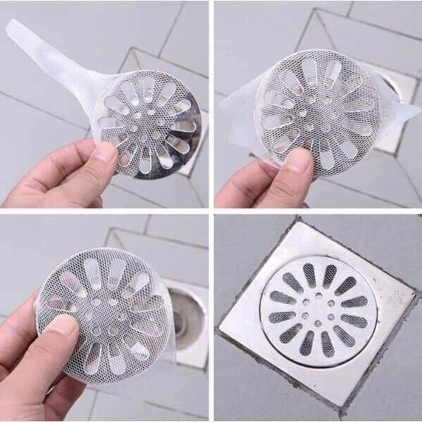 túi lưới lọc rác bồn rữa chén (1 túi 100c)