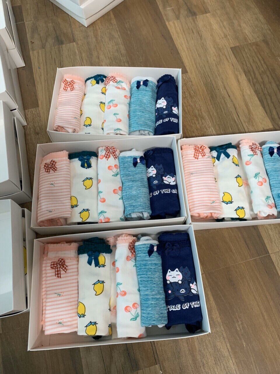 Hộp 5 quần chip nữ cute dễ thương