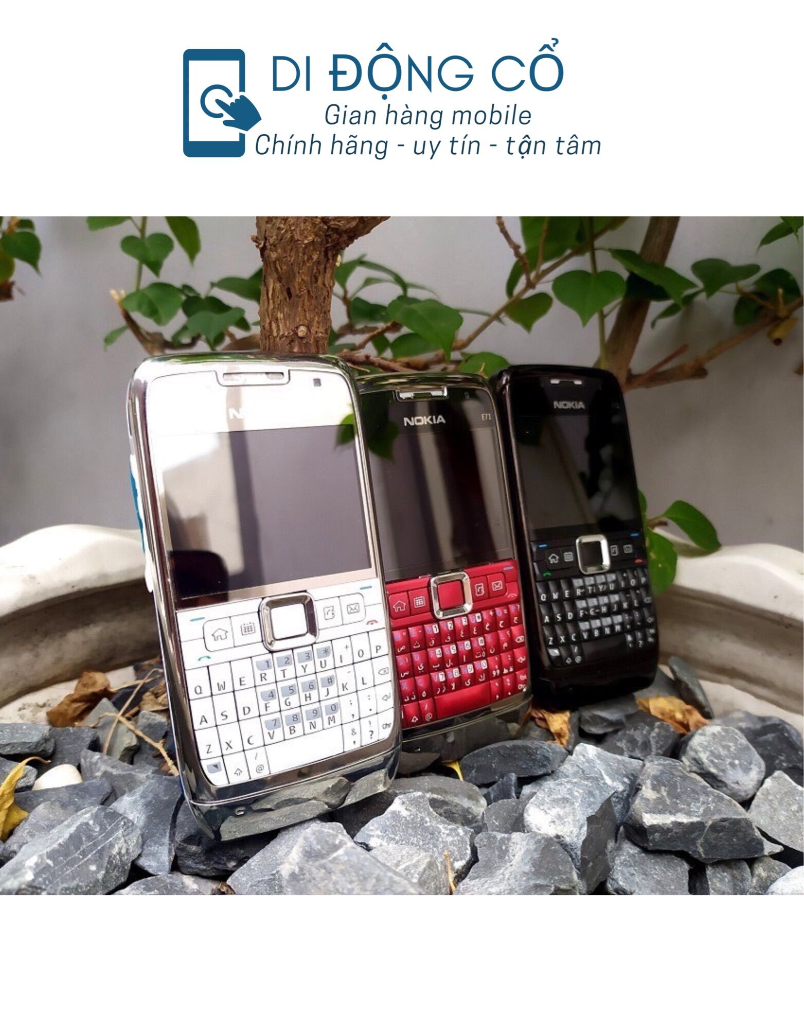 Điện Thoại Nokia E71 main zin chính hãng có pin và sạc