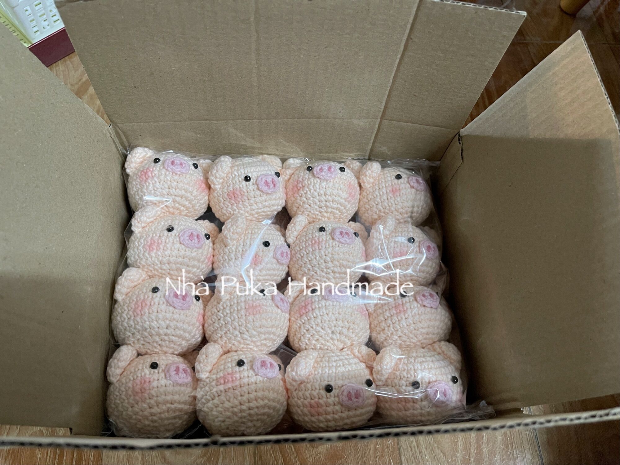 Móc khoá len thú bông có sẵn nhiều mẫu