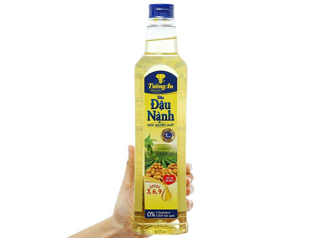 Dầu Đậu Nành Tường An chai 1 lít