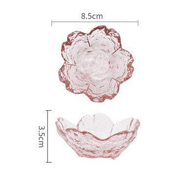 Chén Hoa Anh Đào Thủy Tinh 8.5cm Kiểu Đẹp