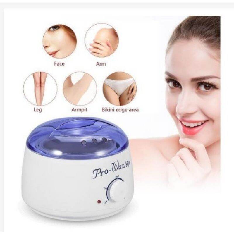 Nồi Nấu Sáp Wax Lông Pro Wax 100 Chuyên Dùng Triệt Lông Cơ Thể Tại Nhà Đơn Giản Hiệu Quả Dễ Dàng Sử Dụng