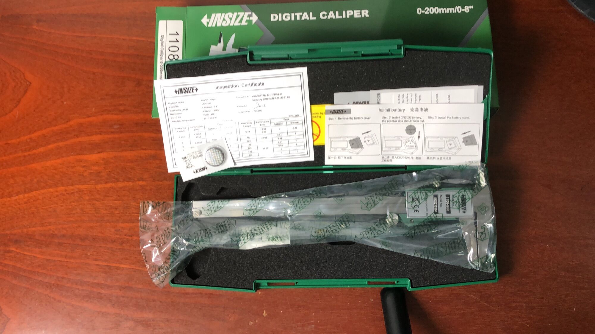 [HCM]THƯỚC CẶP ĐIỆN TỬ INSIZE 1108-150 TNKTOOLS.COM PHÂN PHỐI