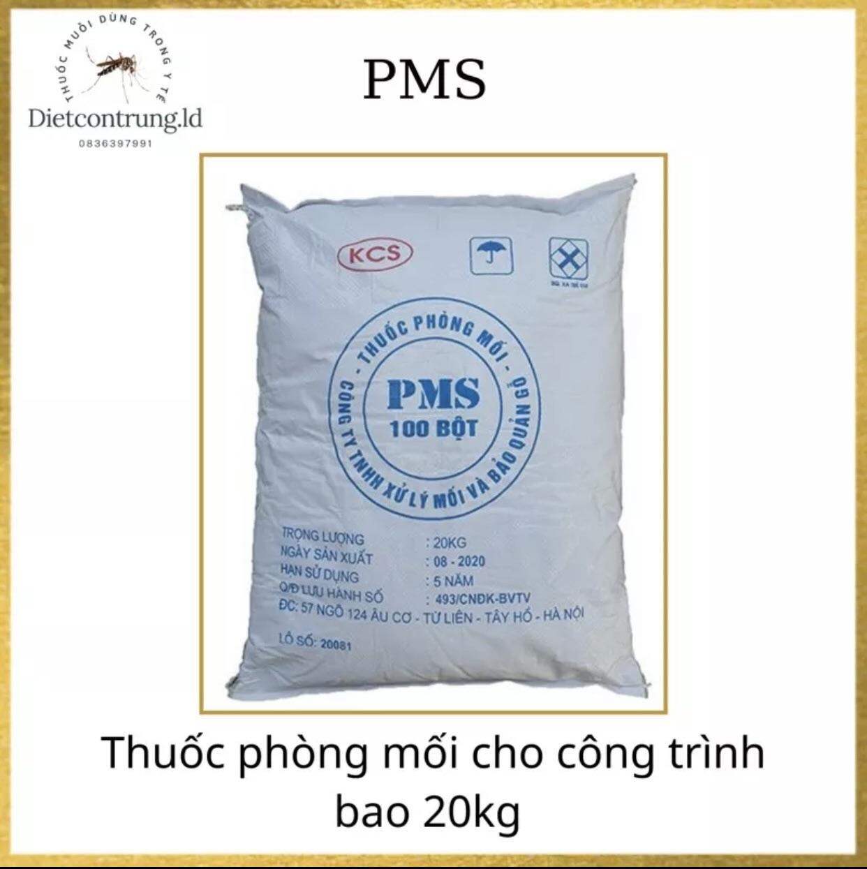 Pms bao 20kg - Sản phẩm chống mối cho nhà, công trình