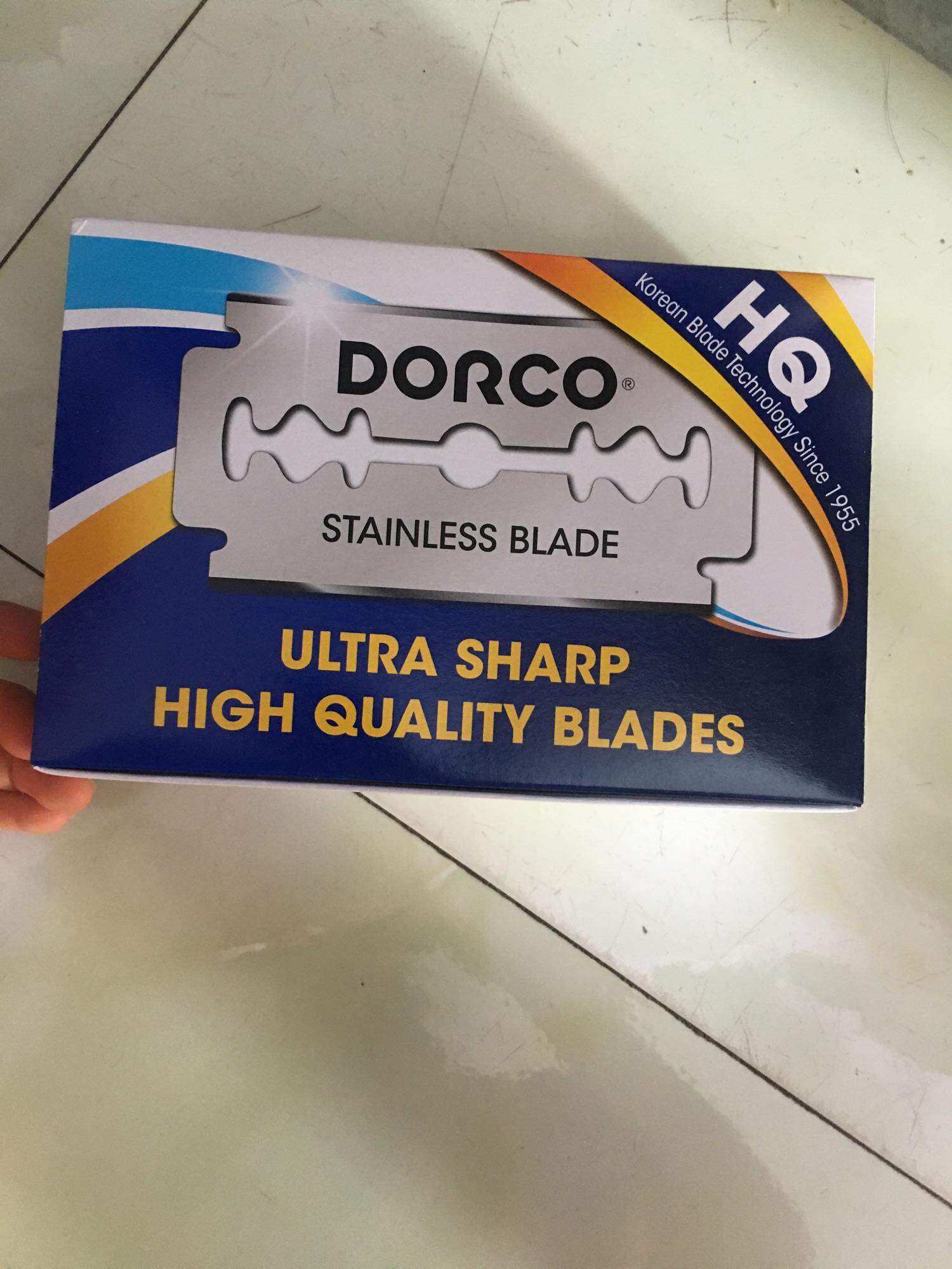 Dao tem Dorco 1 cây to ( 1000 lưỡi , 10 hộp 100 lưỡi)