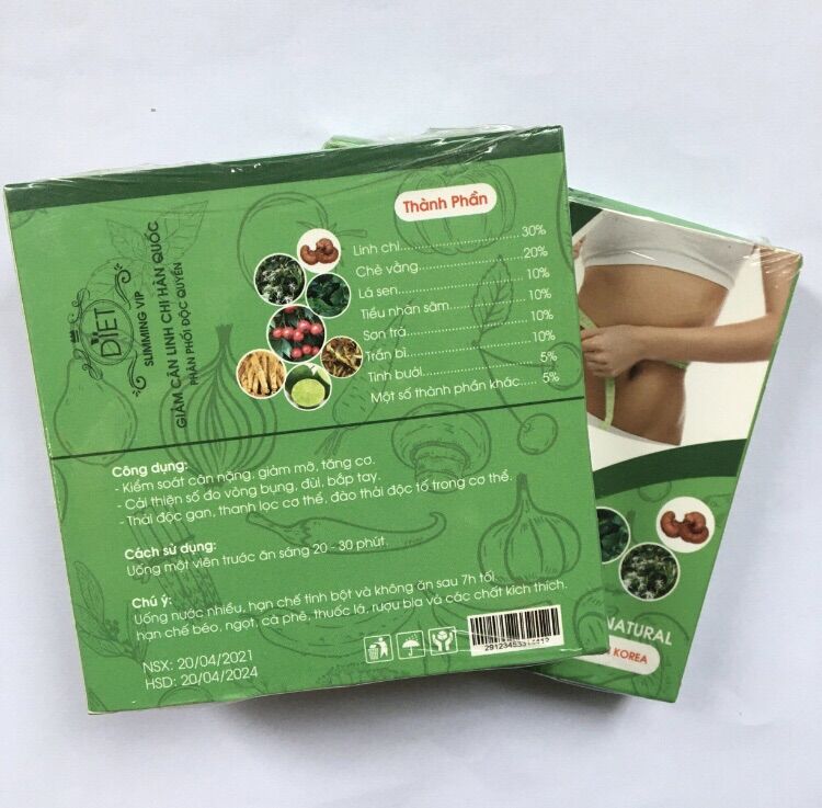 Giảm cân linh chi hàn quốc