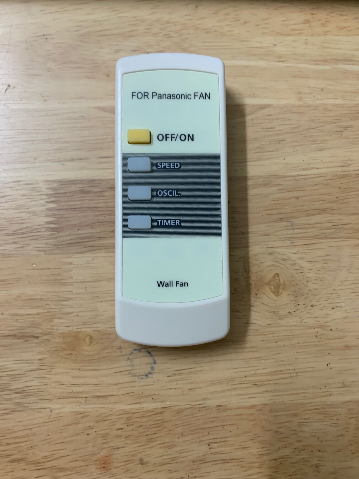 Remote điều khiển quạt Panasonic (4 mẫu)