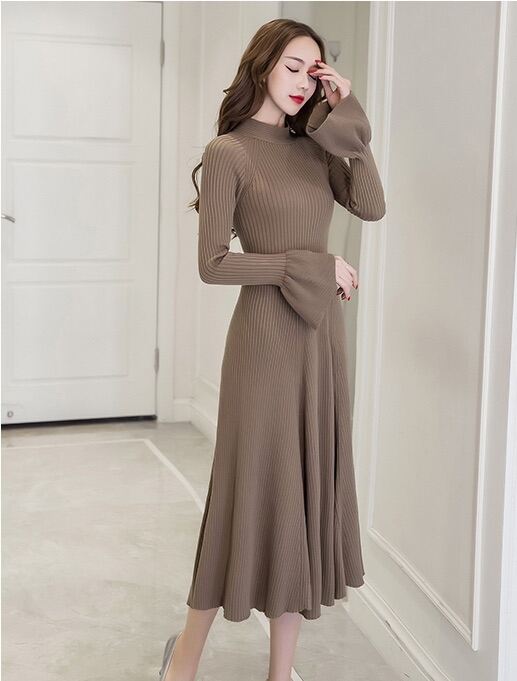 Tổng hợp 78+ về áo váy len dáng dài mới nhất - coedo.com.vn