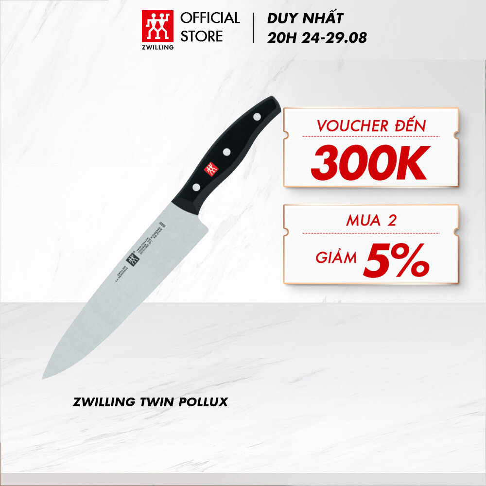 Dao đầu bếp ZWILLING Twin Pollux 20cm - bằng thép nguyên khối không gỉ cao cấp