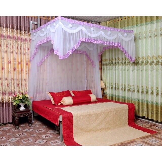 Màn khung tuyn lạnh cao cấp kích thước 1,8m*2m ( không kèm khung)