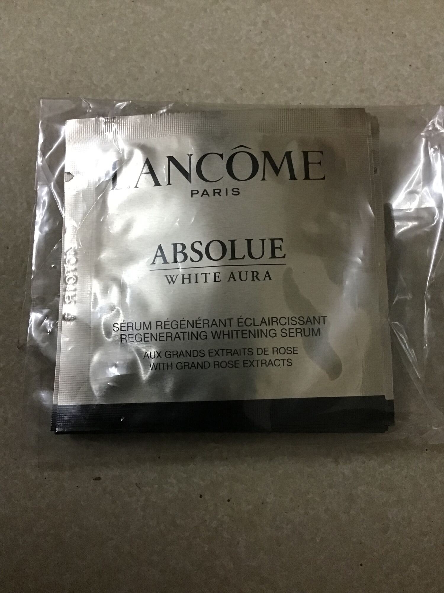 Combo 10/15Sample Kem Dưỡng Tế Bào Gốc Chống Lão Hoá Cao Lancome Absolue Chuẩn Auth