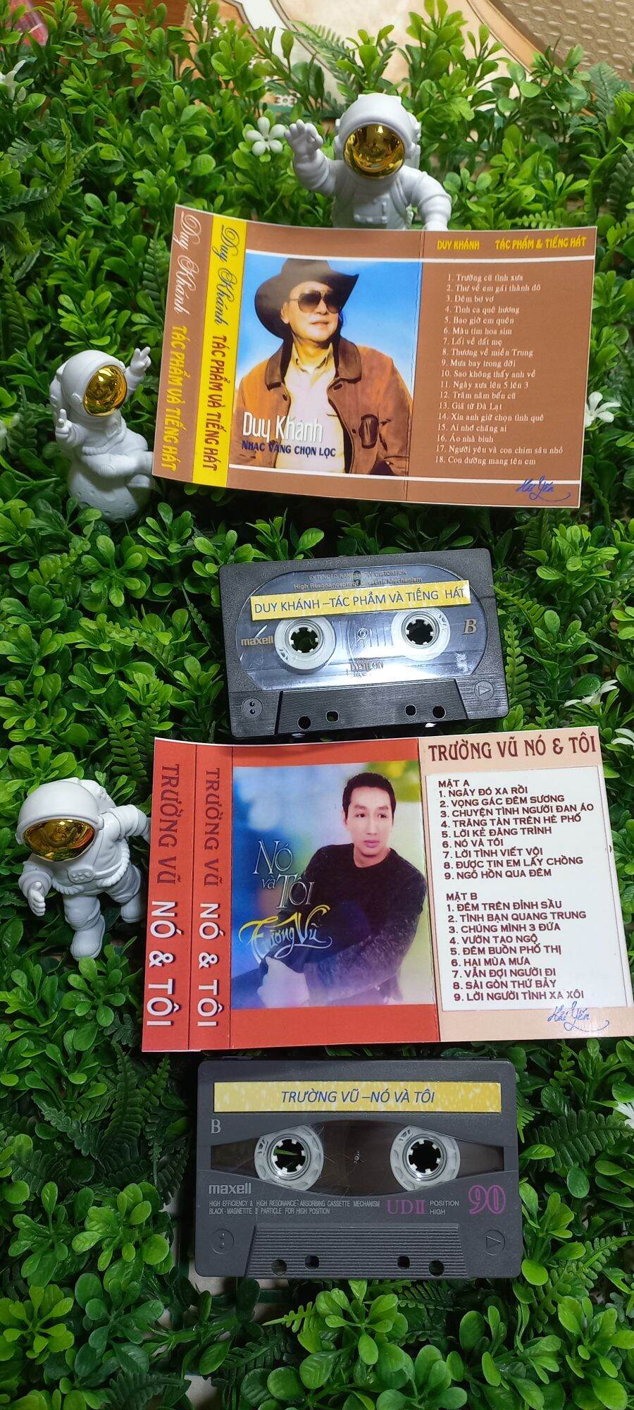 BĂNG CASSETTE TRƯỜNG VŨ và DUY KHÁNH