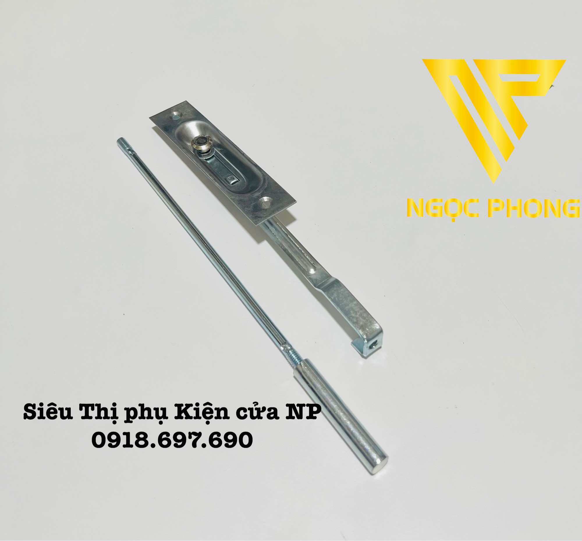 Chốt âm cửa sắt - chốt âm nhấn