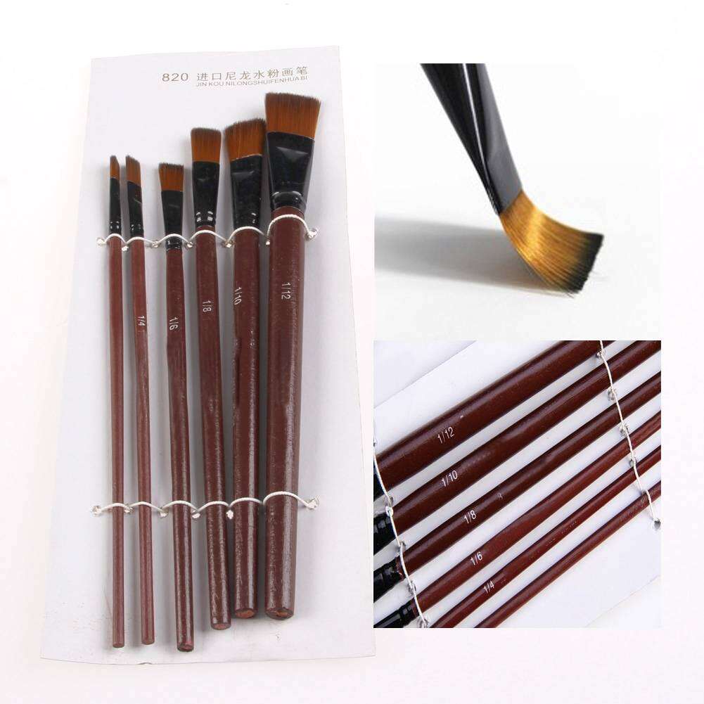 Set 6 cọ vẽ tranh chuyên nghiệp #cove #co ve #cọ vẽ