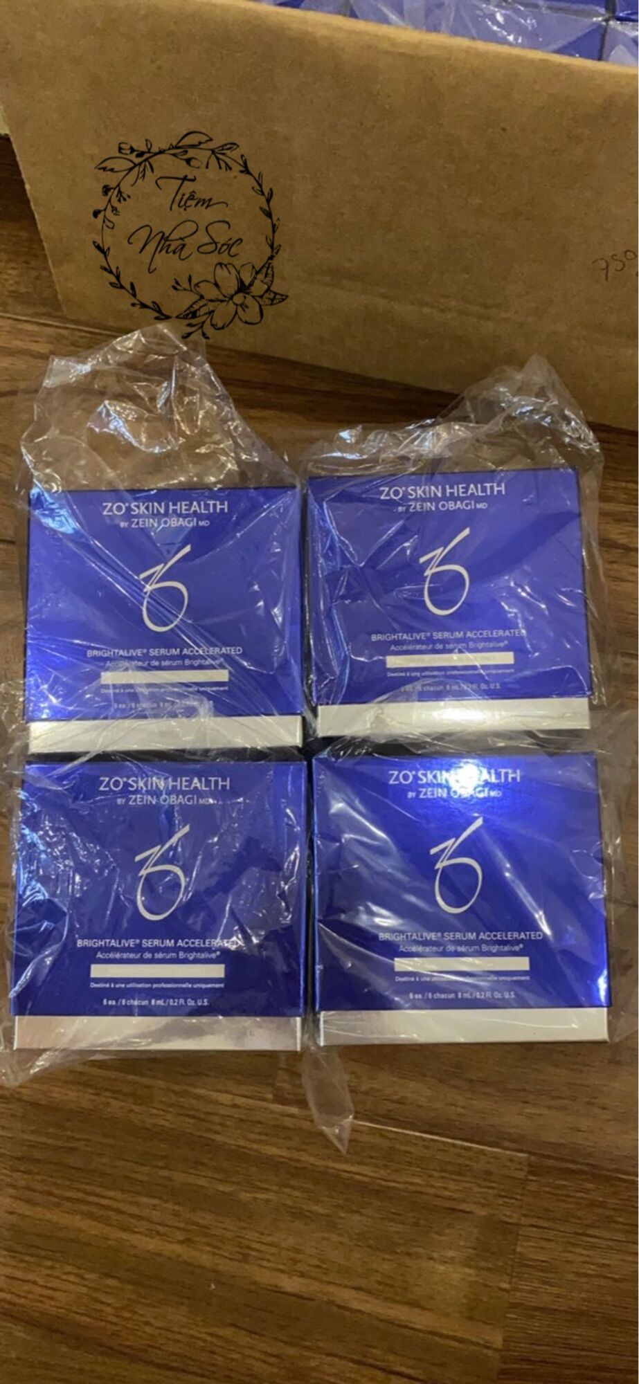 Serum làm trắng brightalive accelerated