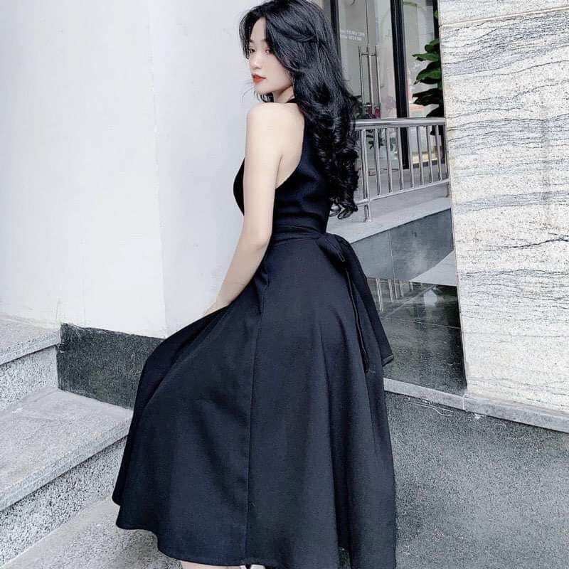 ( Đủ size 55-90ky) Đầm bigsize đi tiệc siêu xinh che bụng (1069)