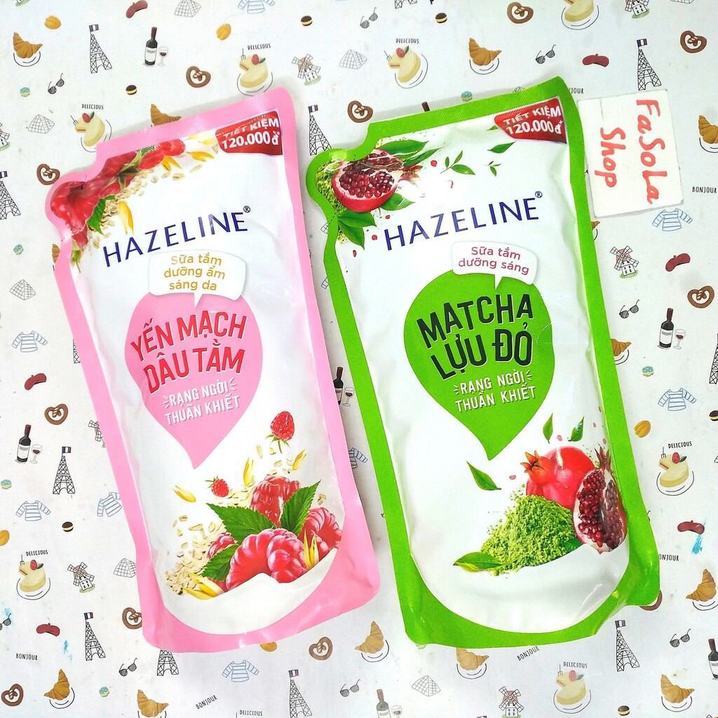 Sữa tắm hazeline túi 900g