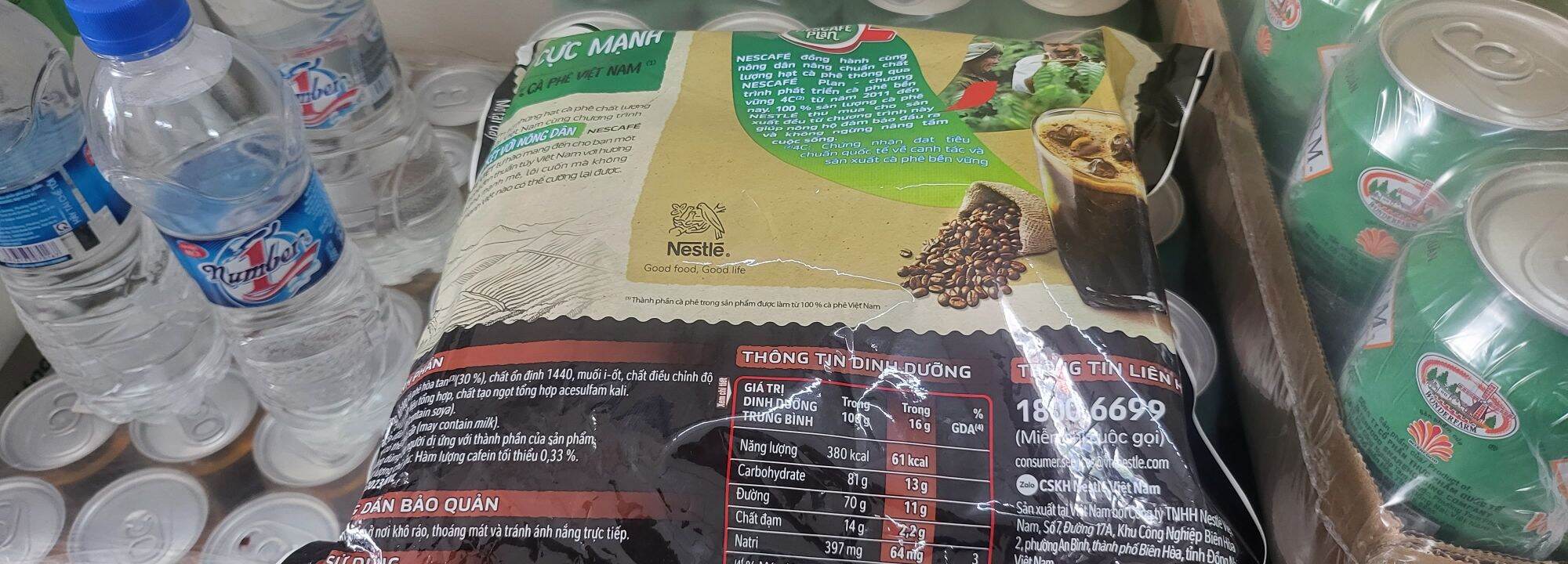 CÀ PHÊ ĐEN HÒA TAN 35 GÓI X 16G NESCAFE