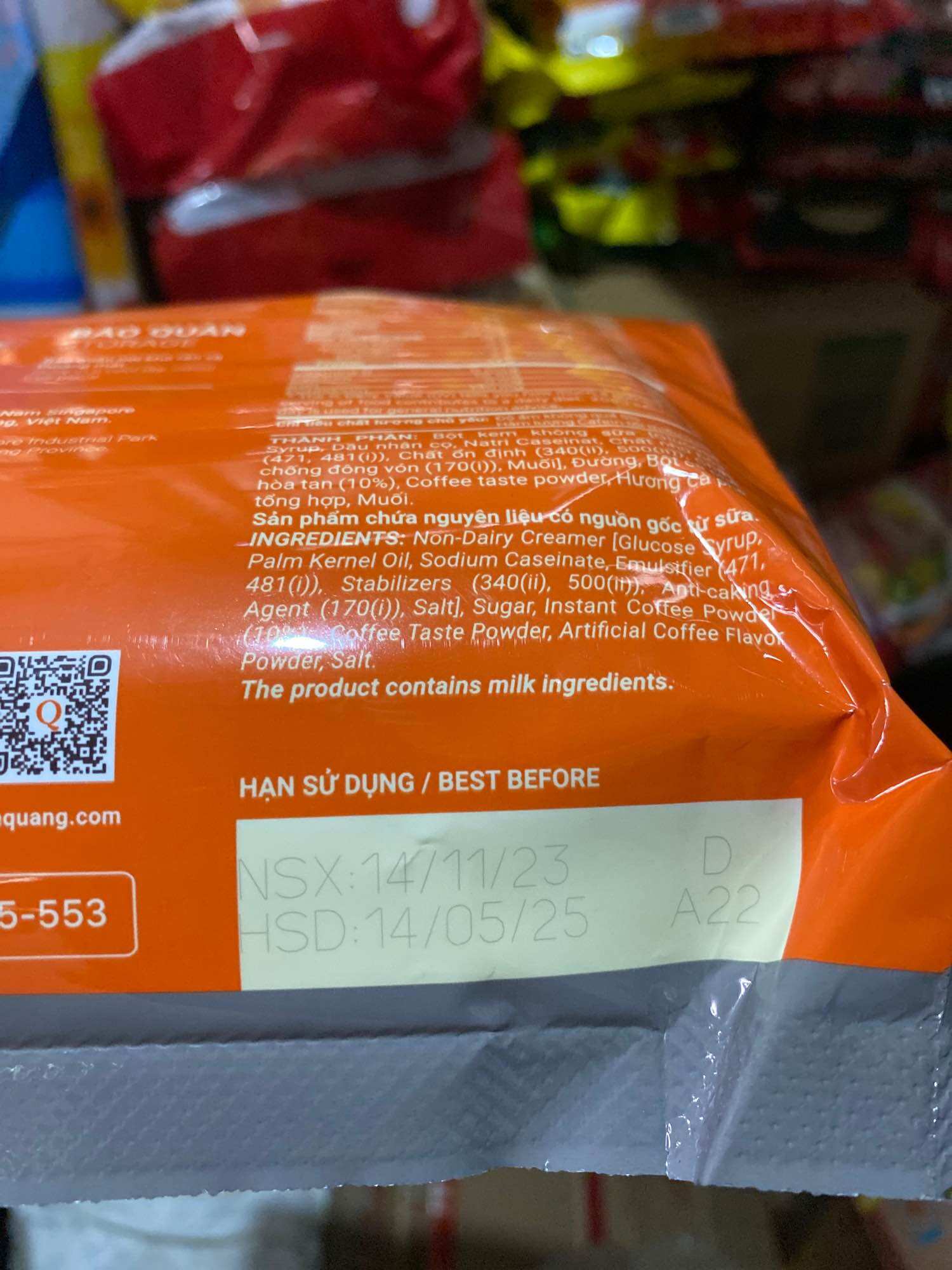 Cafe Goodmorning ( 1bịch 24 gói 480g)