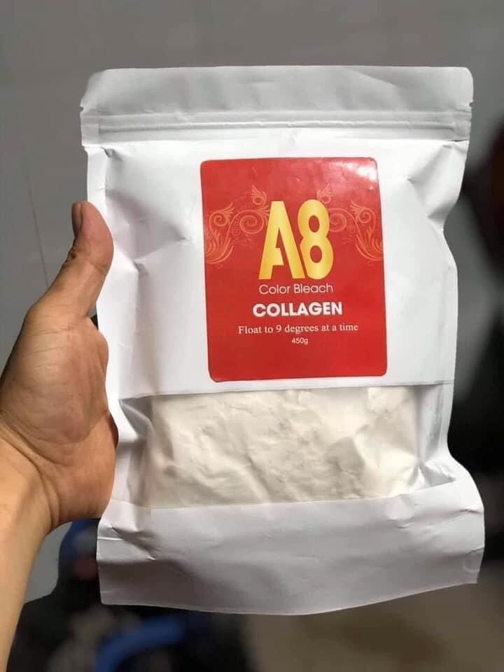 Bột tẩy A8, tẩy tóc k rát da đầu_500gr