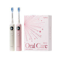 ApiYoo | Bộ Đôi Bàn Chải Điện rung Sonic Lông mềm