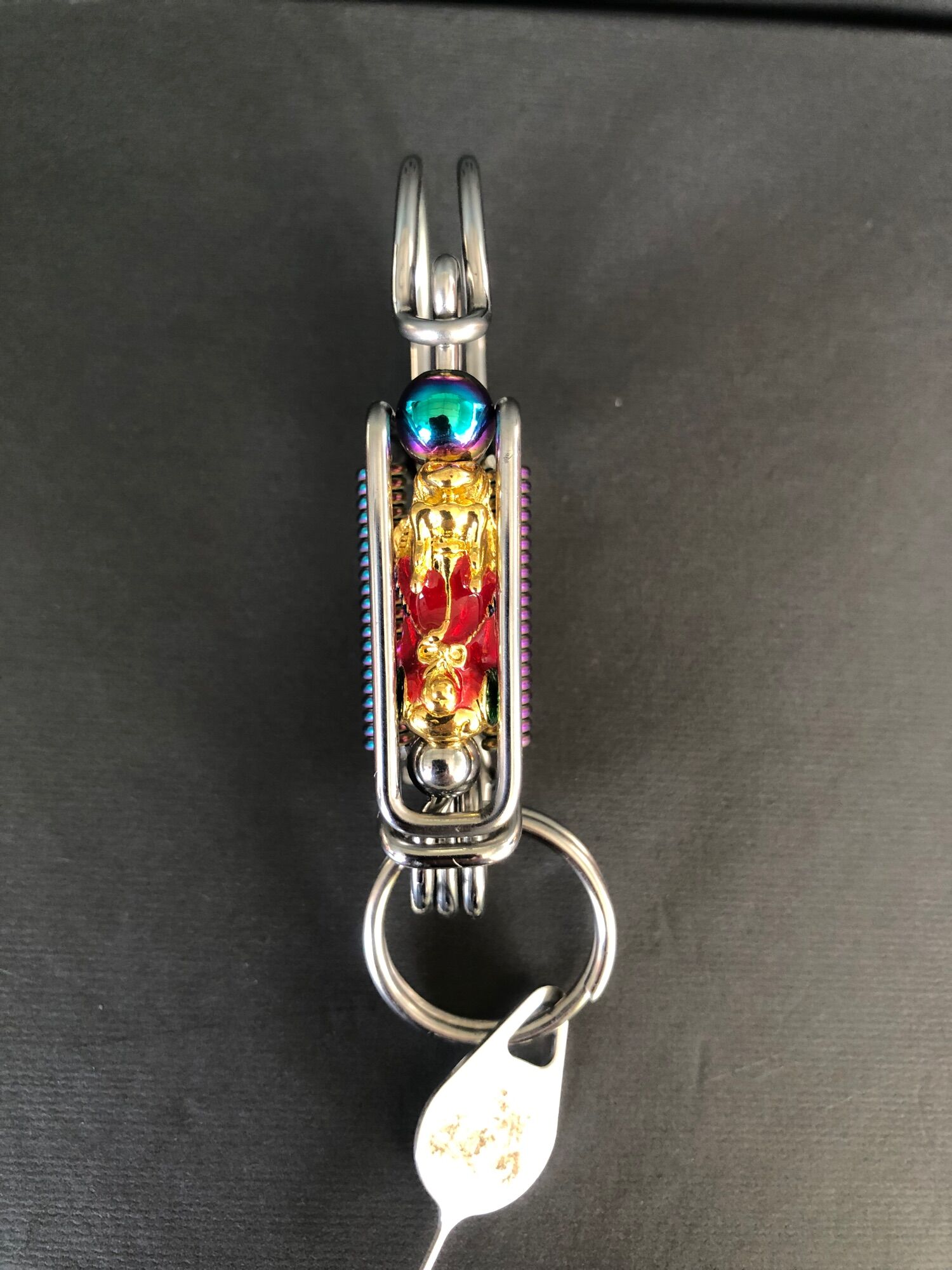Móc khoá inox tỳ hưu