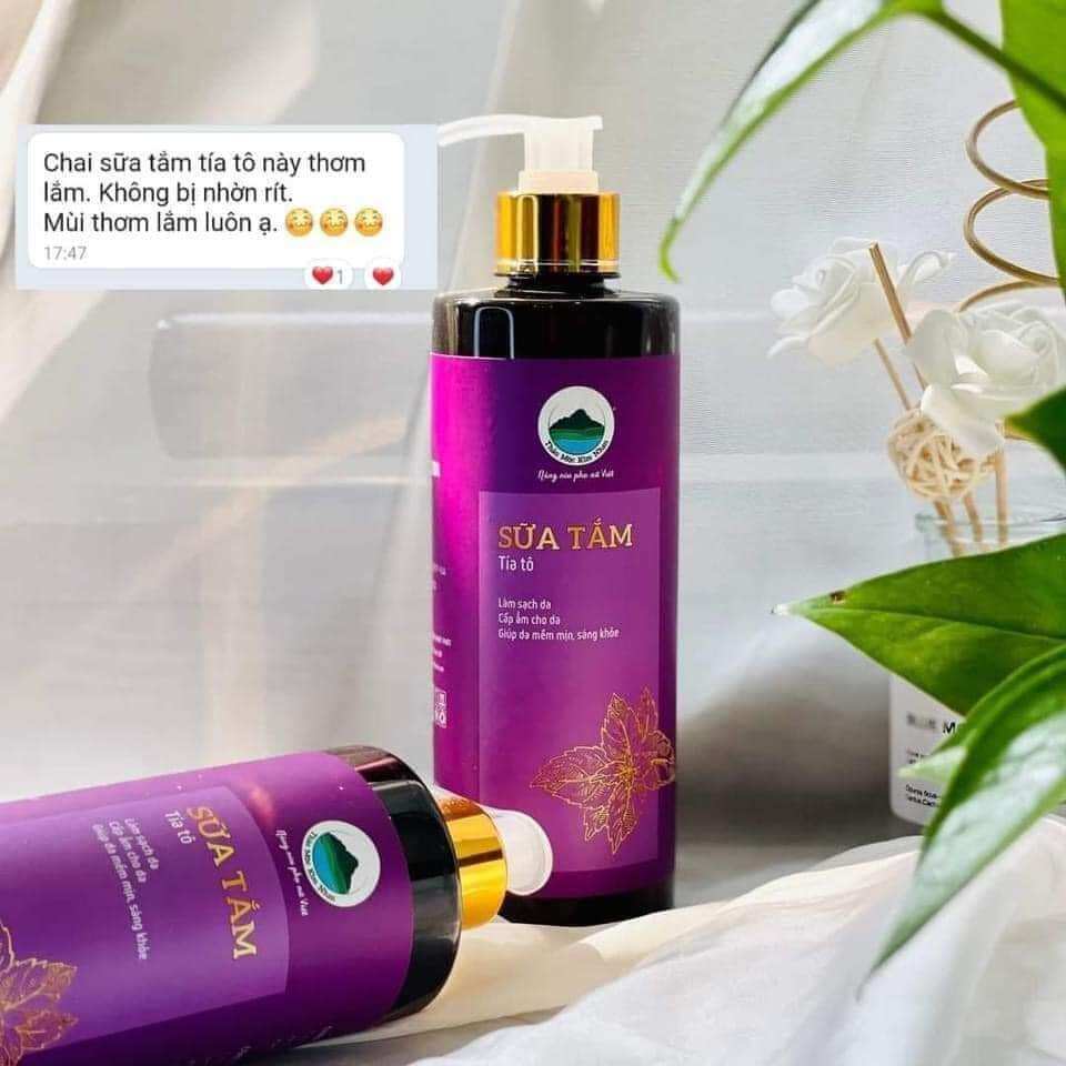 Sữa tắm Tía Tô