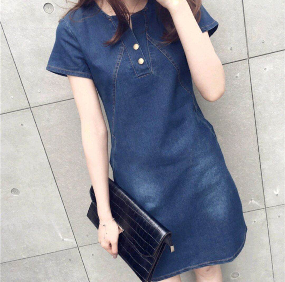 Đầm Jean Big size
