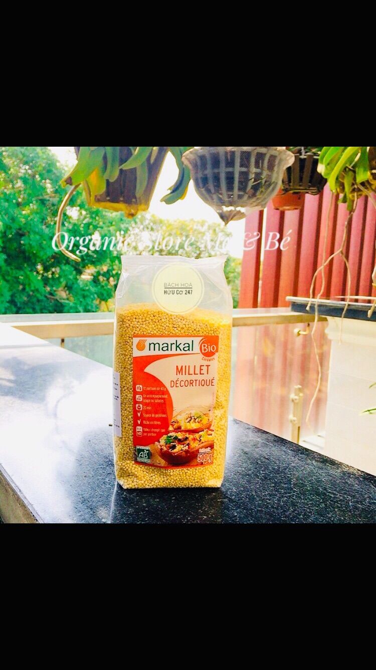 Hạt kê hữu cơ Markal 500g