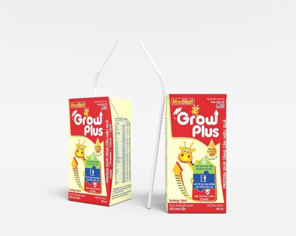 Sữa bột pha sẵn Medilait Grow plus 110ml