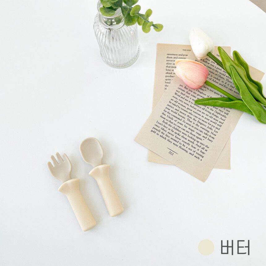 SET THÌA DĨA ĂN DẶM BLUEMAMA CHO BÉ