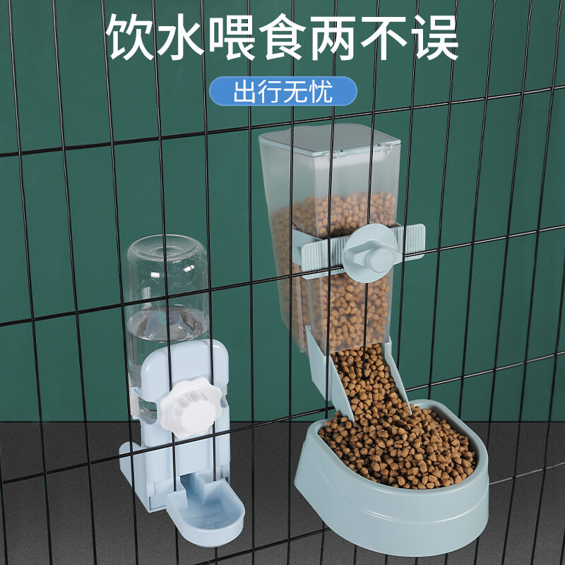 猫咪挂式自动饮水机猫喝水器狗狗喂食喂水饮水器水壶悬挂宠物用品
