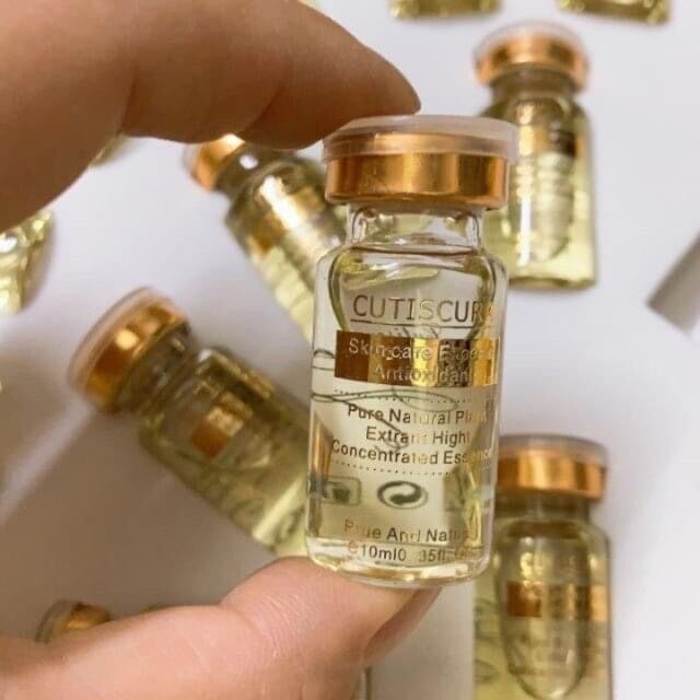 Tế bào gốc cutiscura sẹo rỗ, nám, trắng da