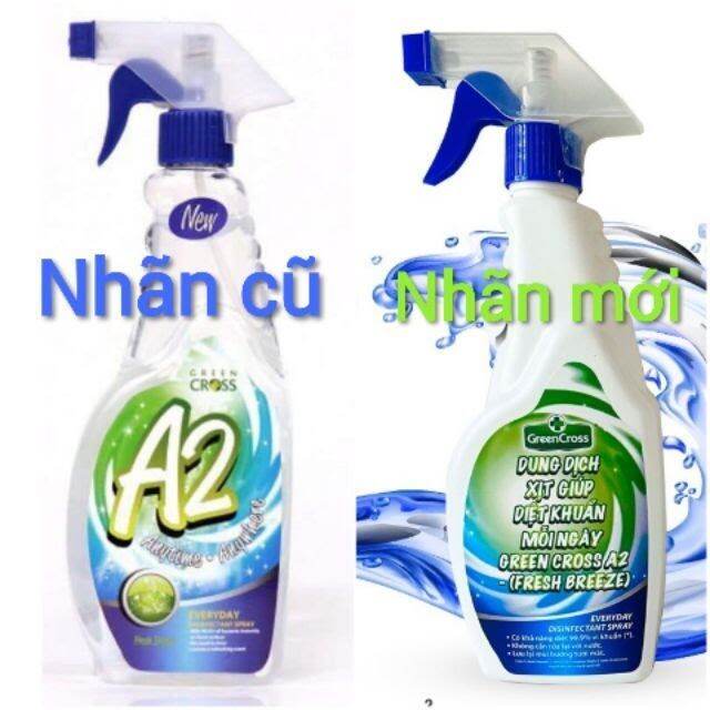 Nước xịt khuẩn Green Gross 500ml A2