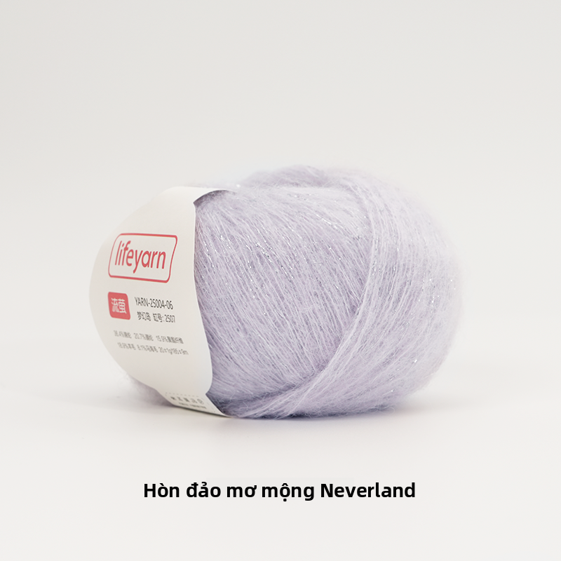 LIFEYARN | Sợi Len Lông Chồn Mắt Rìa Bóng Bẩy Handmade