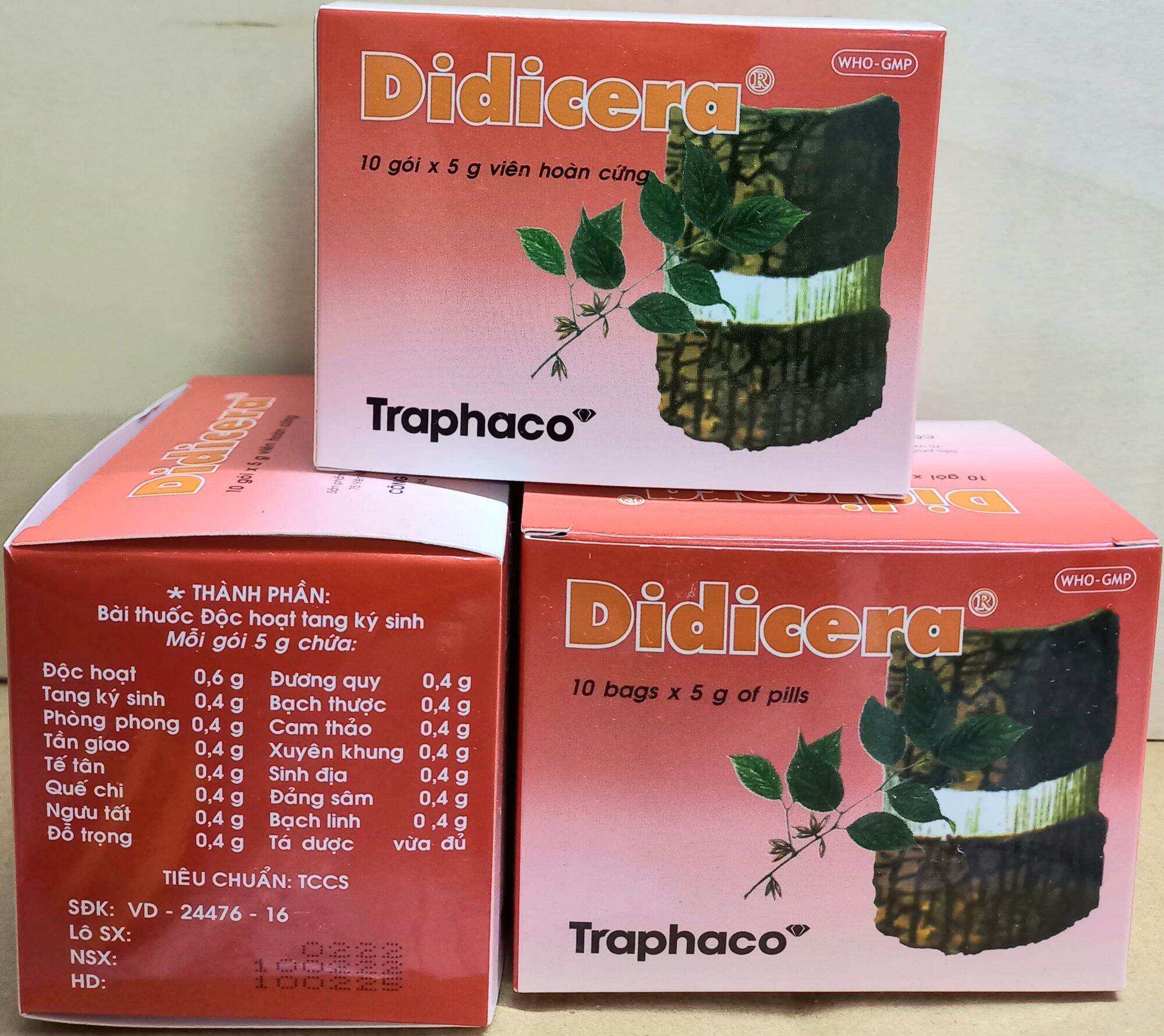 [HCM] DIDICERA Traphaco - Độc hoạt tang ký sinh