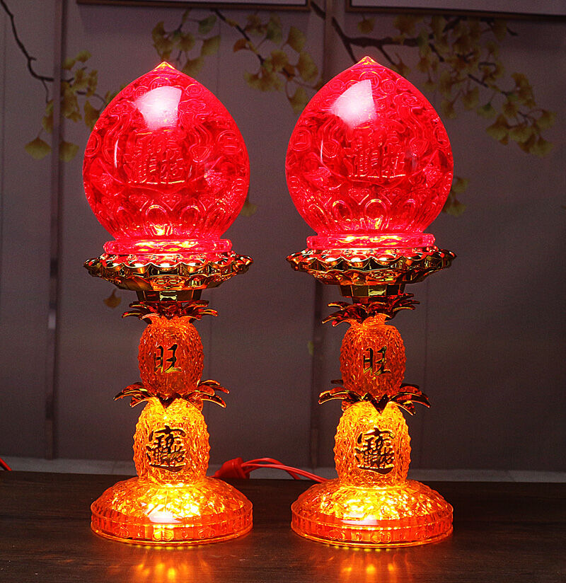 Đèn led đèn thần tài đèn thờ phật đèn sáng dài đèn phật đèn led đèn hoa sen đèn tiên gia đèn thần tài