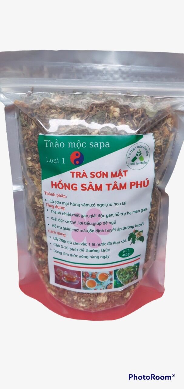 Trà sơn mật hồng sâm Tâm Phú