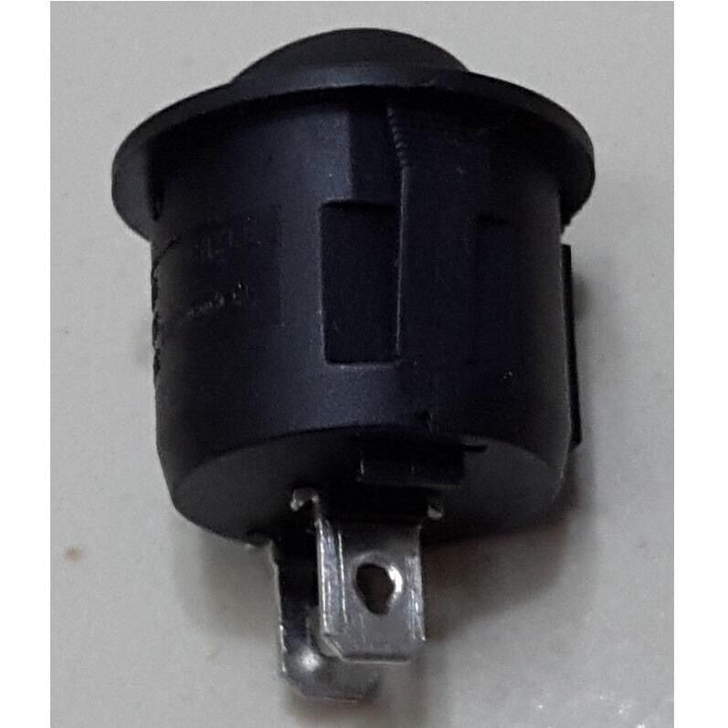 Công tắc bập bênh tròn đen trắng ON - OFF 2 chân