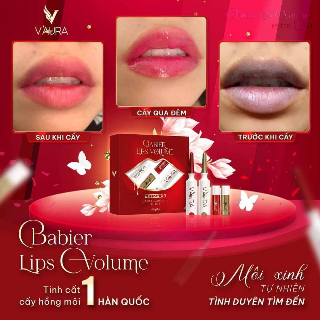 SERUM CẤY MÀU MÔI VAURA V3 (mẫu mới)