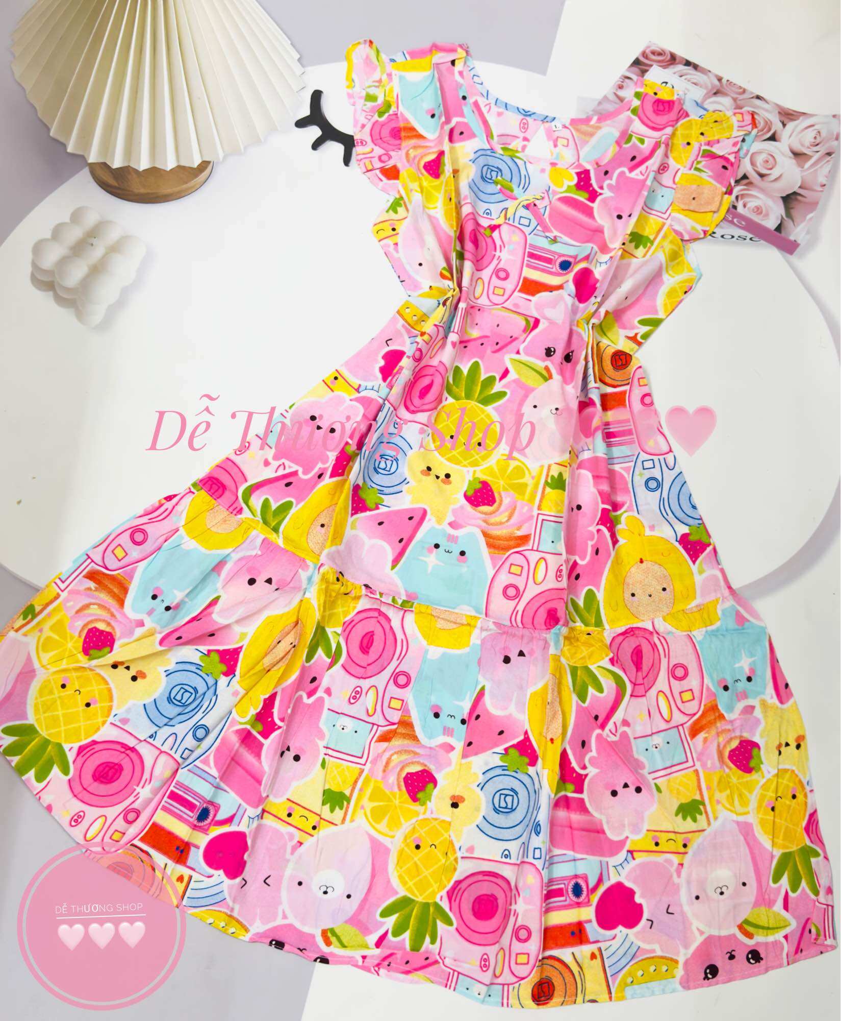 (45-60kg) Fairy Wing and Fish Tail Dress Size L
