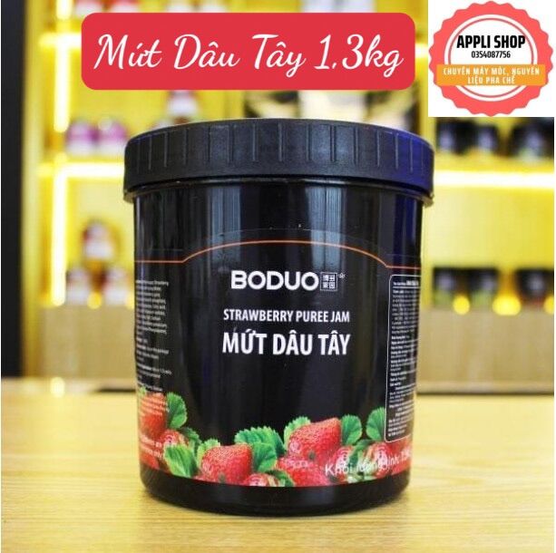 MỨT DÂU TÂY BODUO 1,3kg