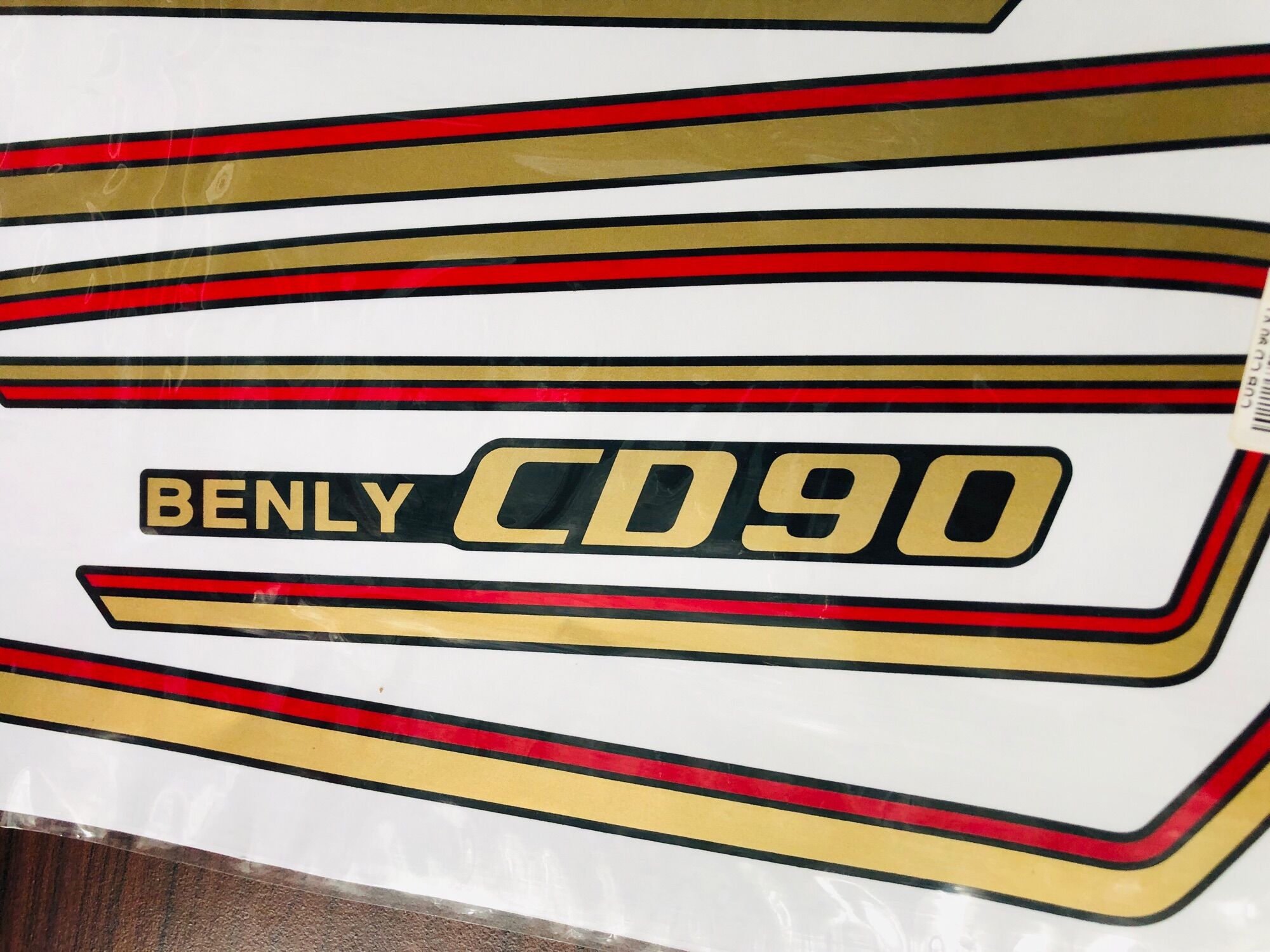 TEM CUB BENLY CD 90 ĐỎ VT