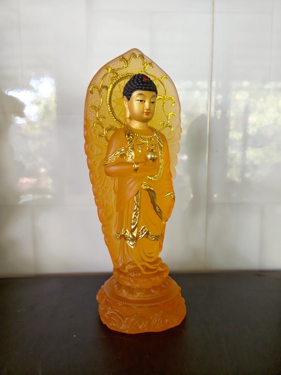 Tượng Dược Sư Lưu Ly cao 25cm