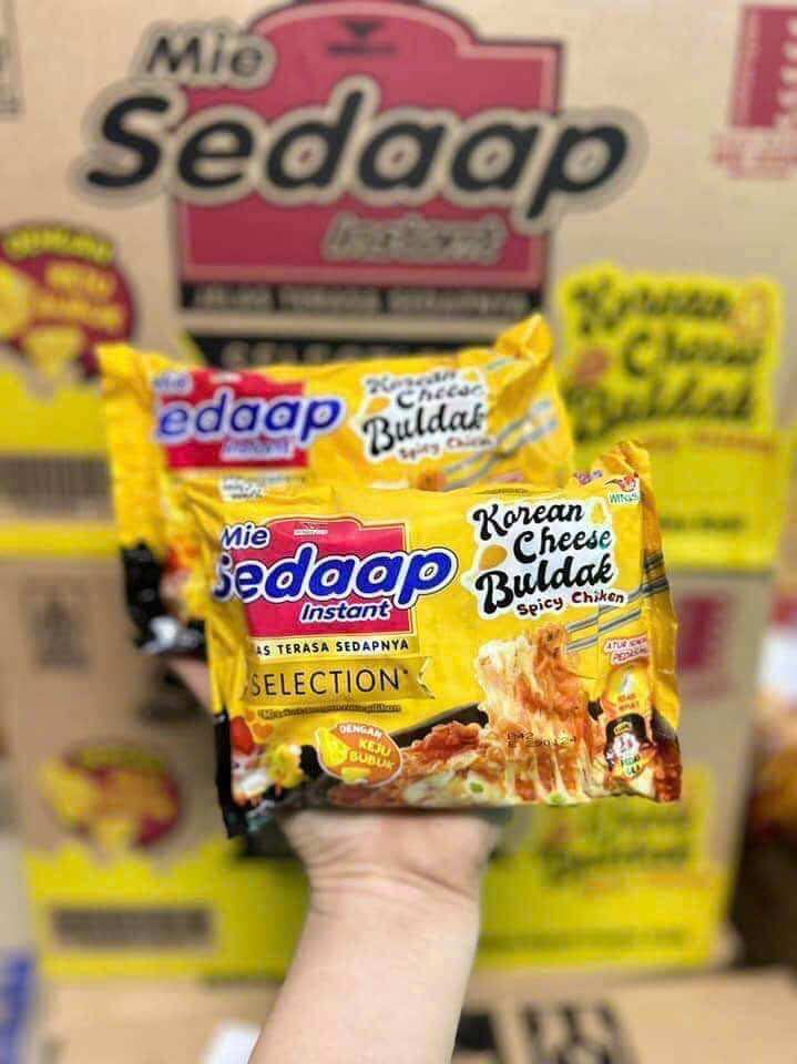 Mì trộn sedaap indo siêu cay vị gà (combo 5gói)