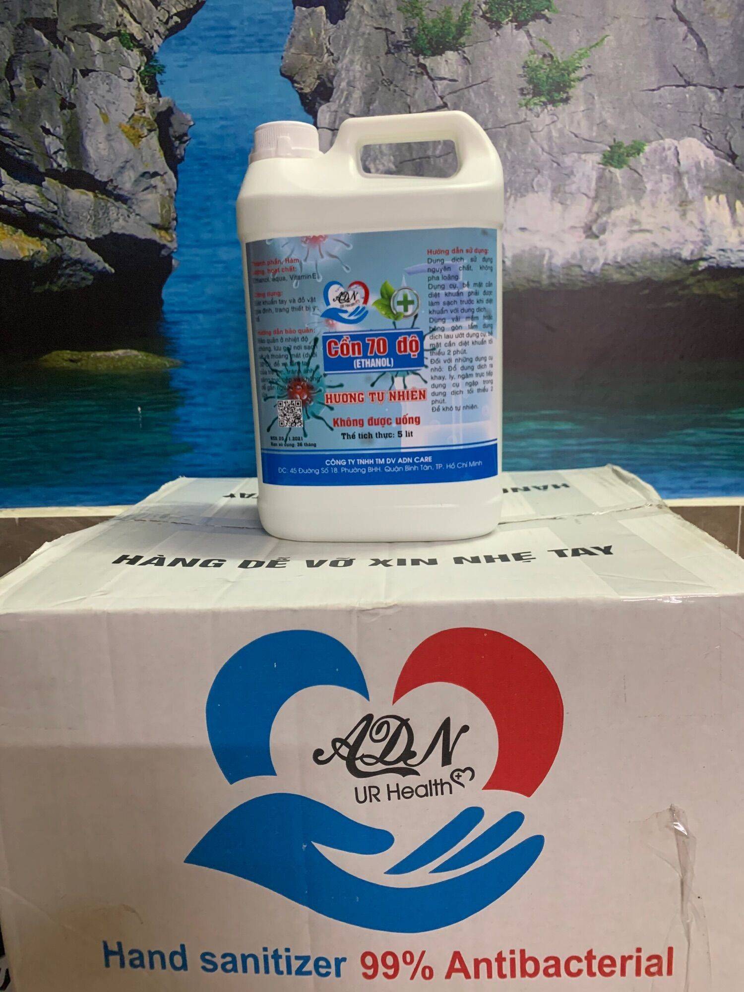 Côn sát khuẩn 70 độ 5 lít